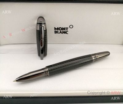 Mont Blanc Starwalker Ultimate Carbon Replica Pen All Black Rollerball Pen